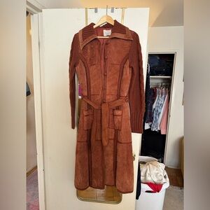 1970’s Vintage Suede and Knit Jacket